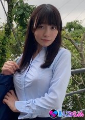 【Gカップ清楚系OL】会社の外階段で惜しげもなく露出する清楚系美女！彼女の大胆露出オナニーに興奮した僕のフル勃起チンポをエロい手つきで握られ…。