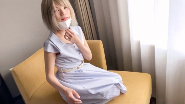 【手島くるみ】【色白スレンダー×ロリBODY】玉舐め責め好きなツンデレ金髪ギャルのキツキツおま●こにおじさんの欲望をどっぷり注入する生ハメ性交！！！