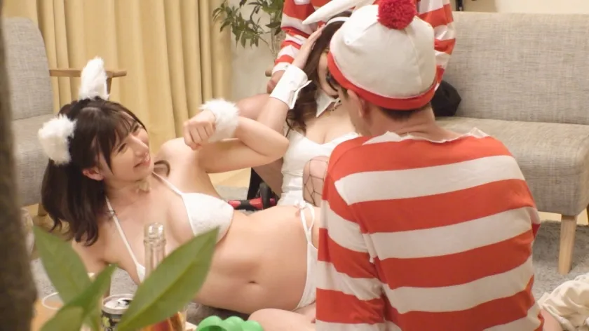 【桃愛ゆえ】アルコールの勢いで痴女化する清楚系ビッチに中出し！涎ダラダラ下品にイキ狂うギャラ飲み女子とのラッキースケベ！