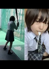 【早見なな】【パパ活JK】【個人撮影】ソフトボール部②の隠れ巨乳美小女とP活_幼いマ◯コに暴発中出し