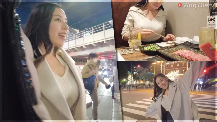 【EMILY】 【高嶺の乳モテ美女】エロい声で甘えてくる肉食系ダンサー、揺れるGカップと迫力のデカ尻に男は逆らえないwww根元までずっぽりの丸呑みフェラ→にゅるにゅるま●こ奥深くで果てる超気持ちいセックス！！【VlogDiary #019】