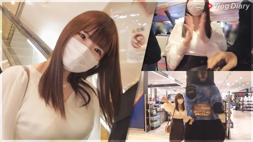 【物心ついた時からGカップ】看護師を目指す控えめ巨乳美少女を彼氏の特権ハメ撮り！！ふわふわのおっぱい、ナチュラルなマン毛、可愛い喘ぎ声、シーツにしがみついてビクビク震える身体…。全てが可愛らしくてキュンドピュが止まらない！！！【VlogDiary #023】